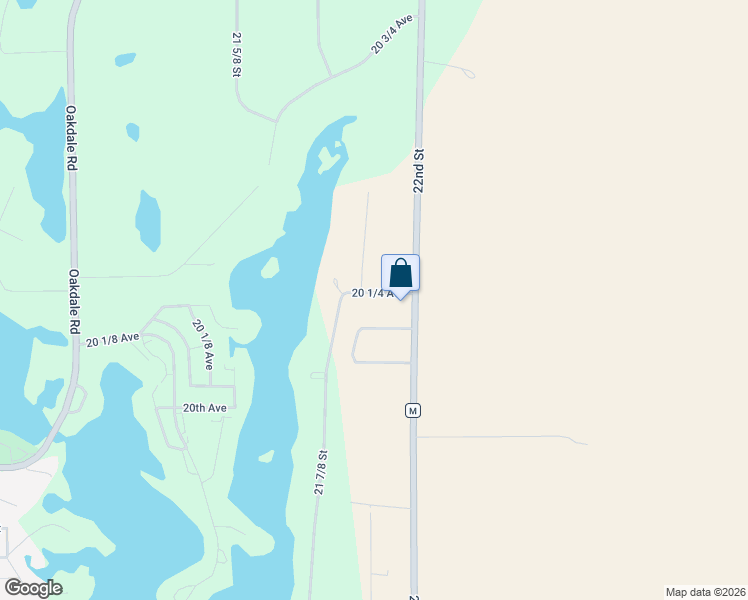 map of restaurants, bars, coffee shops, grocery stores, and more near 2193 20 1/4 Avenue in Rice Lake