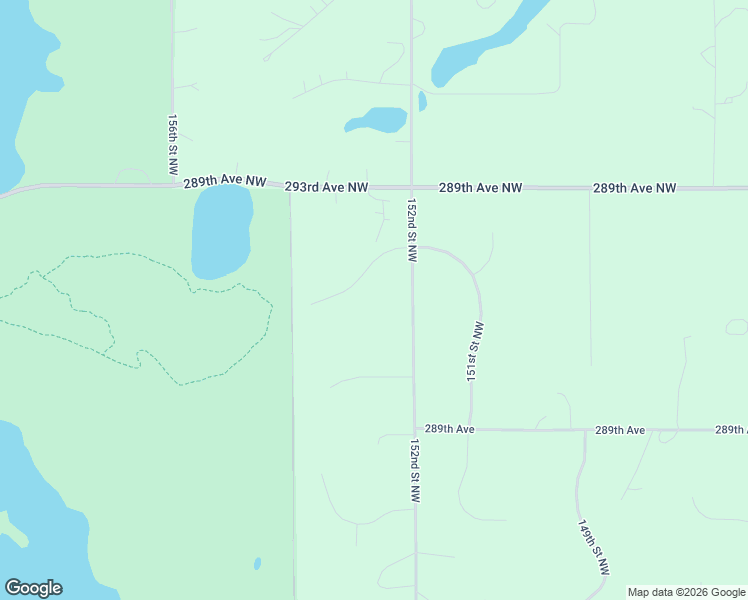 map of restaurants, bars, coffee shops, grocery stores, and more near 15225 292nd Avenue Northwest in Zimmerman
