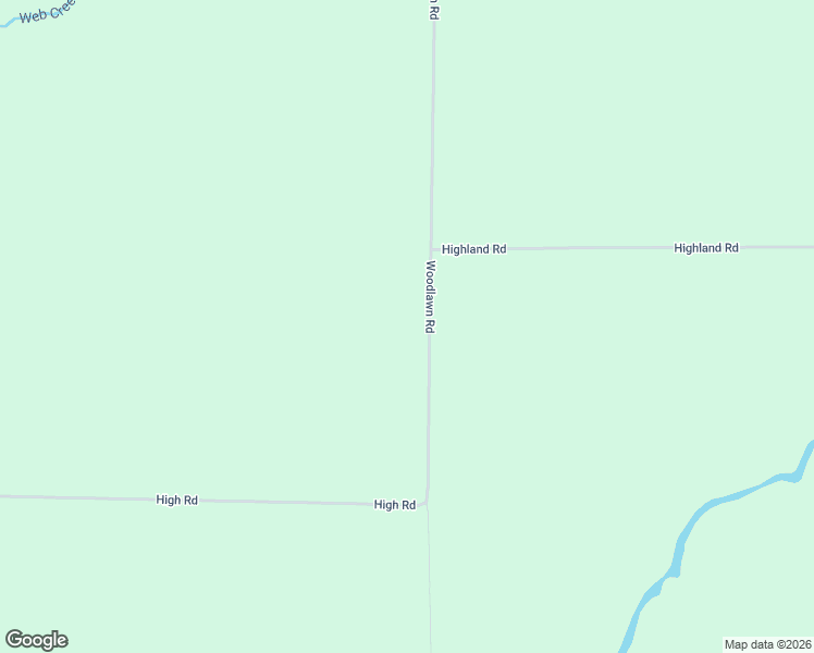 map of restaurants, bars, coffee shops, grocery stores, and more near N3439 Woodlawn Road in Kennan