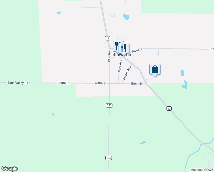 map of restaurants, bars, coffee shops, grocery stores, and more near 163 West Street in Saint Martin