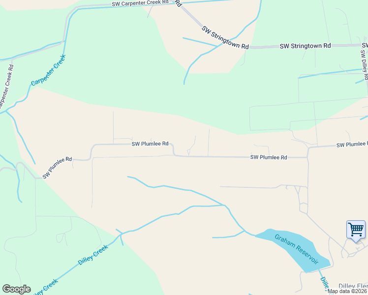 map of restaurants, bars, coffee shops, grocery stores, and more near 45649 Southwest Plumlee Road in Forest Grove
