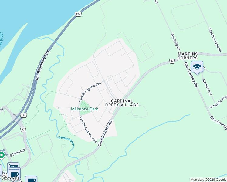 map of restaurants, bars, coffee shops, grocery stores, and more near 865 Tewin Circle in Ottawa