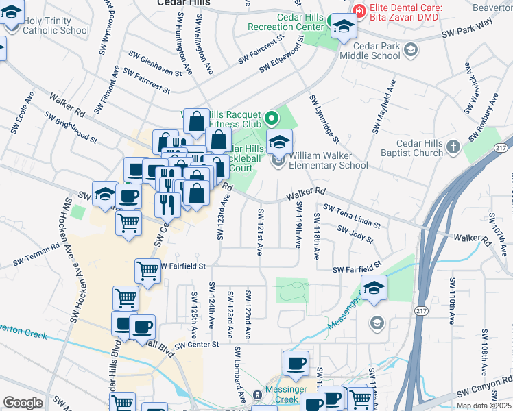 12120 Southwest Walker Road, Cedar Hills OR Walk Score