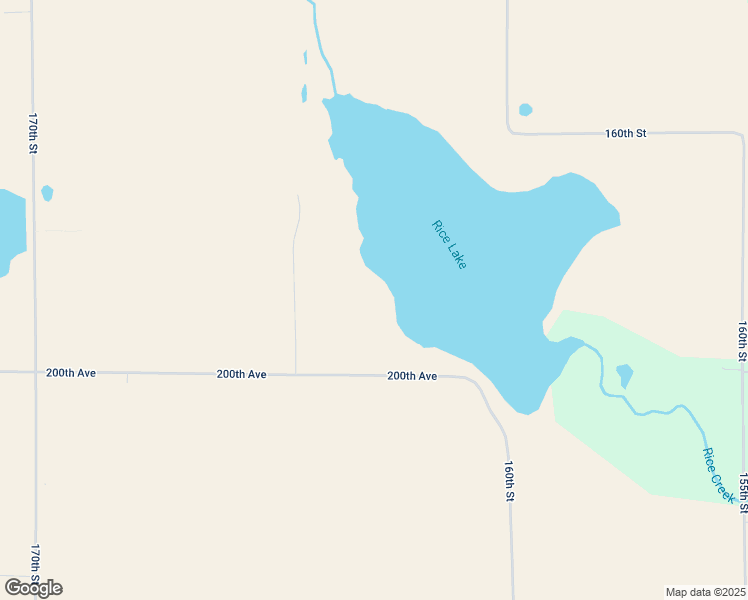 map of restaurants, bars, coffee shops, grocery stores, and more near 1639 200th Avenue in Centuria