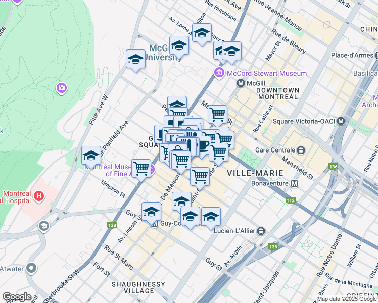 2015 Drummond Street, Montréal QC Walk Score