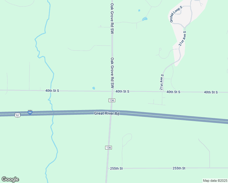 map of restaurants, bars, coffee shops, grocery stores, and more near 3937 Oak Grove Road Southwest in St. Cloud