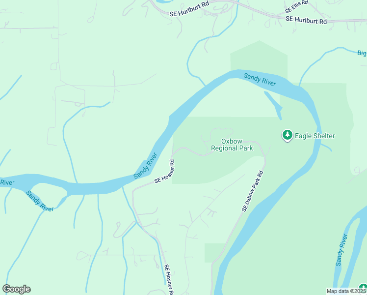map of restaurants, bars, coffee shops, grocery stores, and more near 3053 Southeast Oxbow Park Road in Gresham