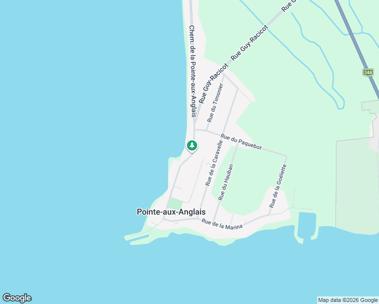 map of restaurants, bars, coffee shops, grocery stores, and more near 47 Rue Guy-Racicot in Oka