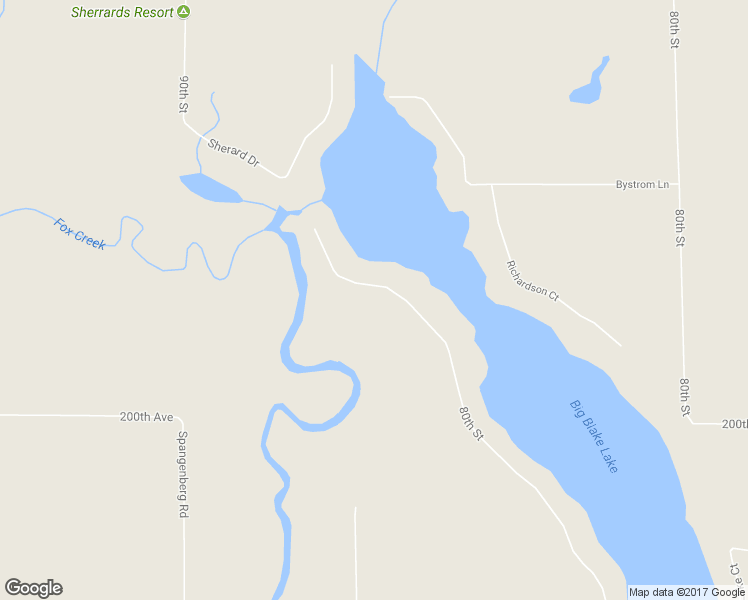 map of restaurants, bars, coffee shops, grocery stores, and more near 2027 South Baker Road in Balsam Lake