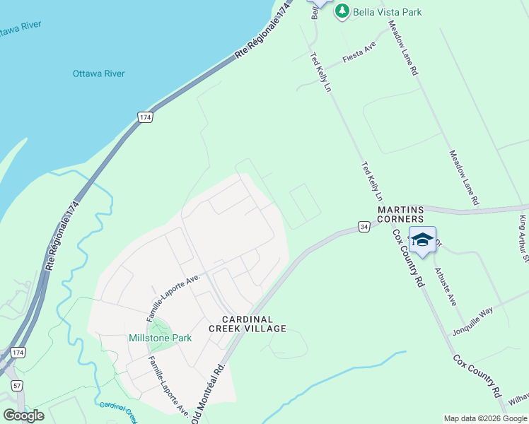 map of restaurants, bars, coffee shops, grocery stores, and more near 895 Antonio Farley Street in Ottawa