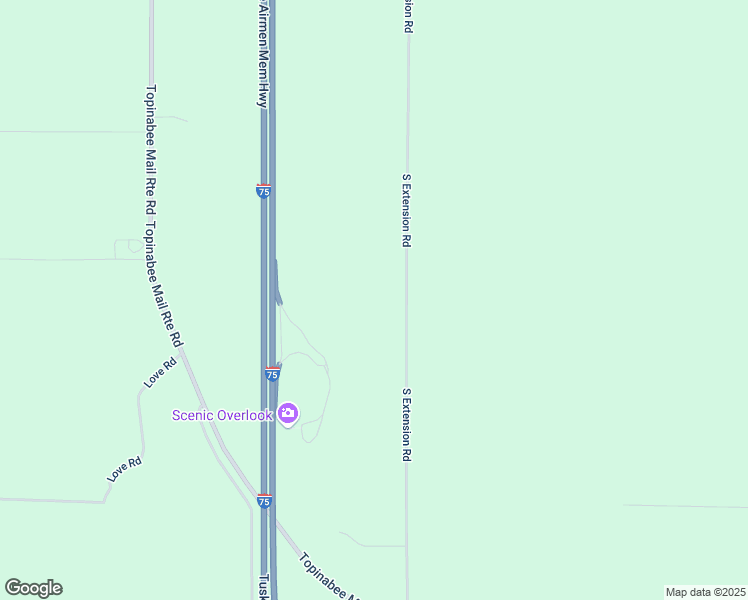 map of restaurants, bars, coffee shops, grocery stores, and more near 2845 South Extension Road in Cheboygan