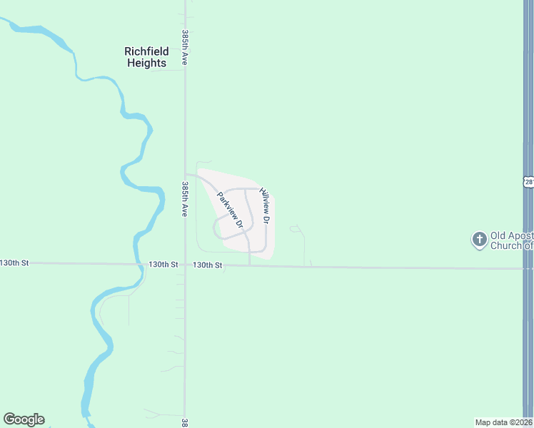 map of restaurants, bars, coffee shops, grocery stores, and more near Hillview Drive in Brown County