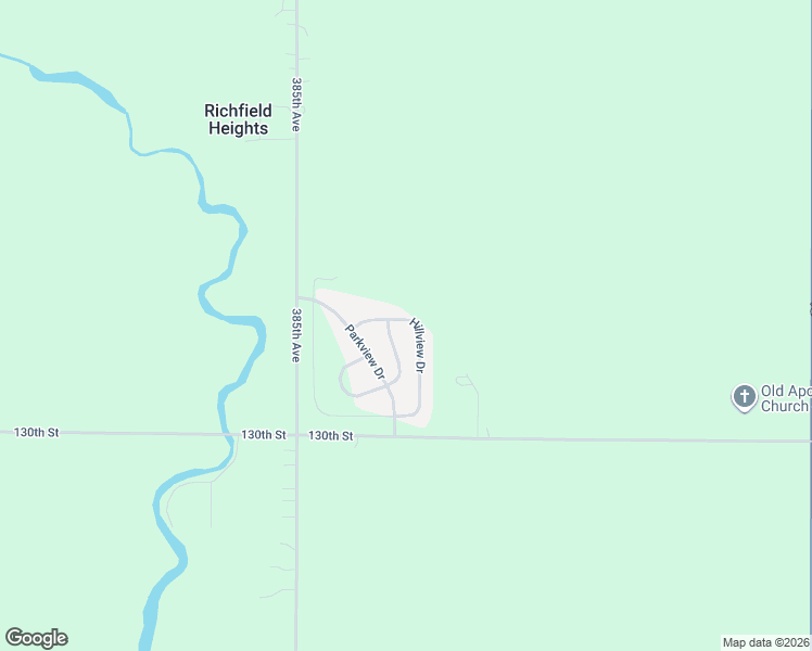 map of restaurants, bars, coffee shops, grocery stores, and more near 2526 130th Street in Aberdeen