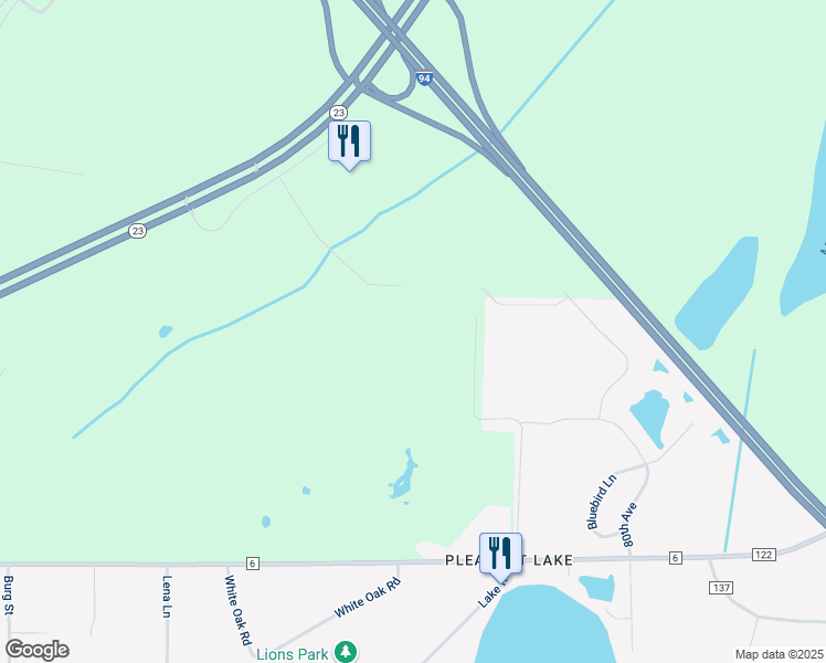 map of restaurants, bars, coffee shops, grocery stores, and more near 8300 263rd Street in St. Cloud