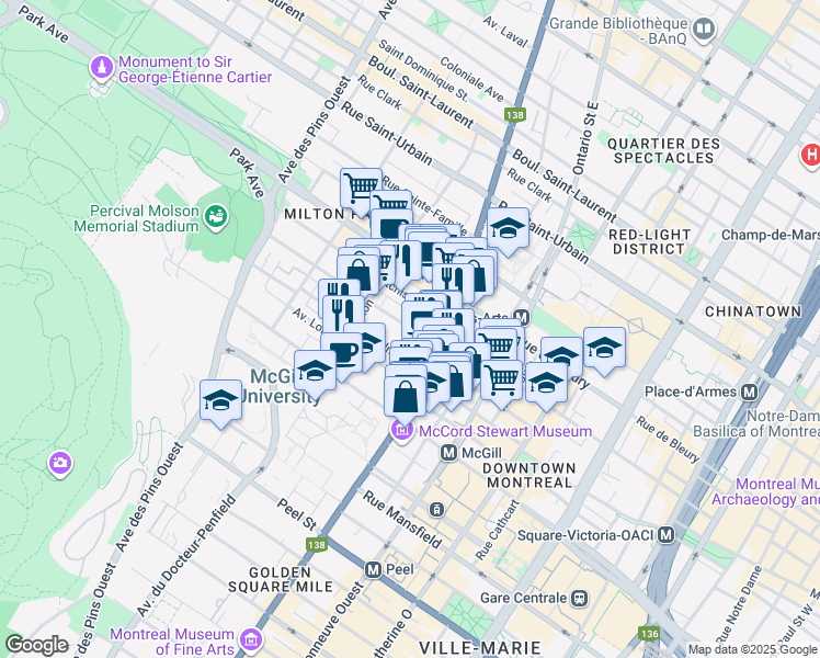 3440 Durocher St, Montréal QC Walk Score