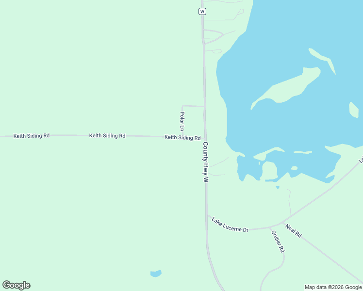 map of restaurants, bars, coffee shops, grocery stores, and more near 8342 Keith Siding Road in Crandon