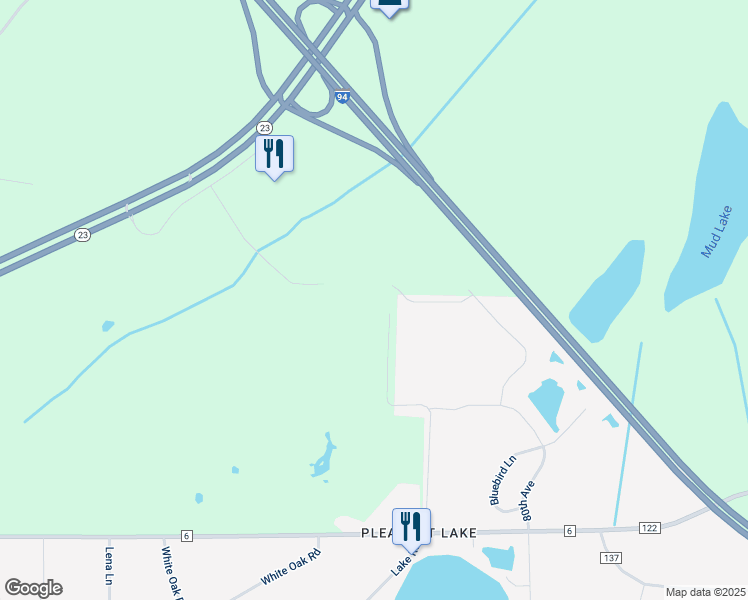 map of restaurants, bars, coffee shops, grocery stores, and more near 8300 263rd Street in St. Cloud