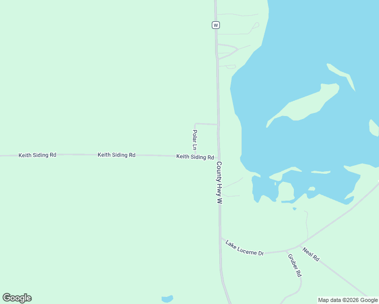 map of restaurants, bars, coffee shops, grocery stores, and more near 8342 Keith Siding Road in Crandon