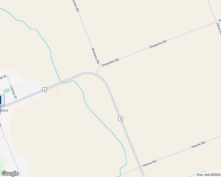 map of restaurants, bars, coffee shops, grocery stores, and more near 1885 Champlain Street in Clarence-Rockland