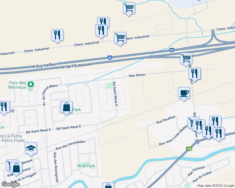 1686 Boulevard SaintRené Est, Gatineau QC Walk Score