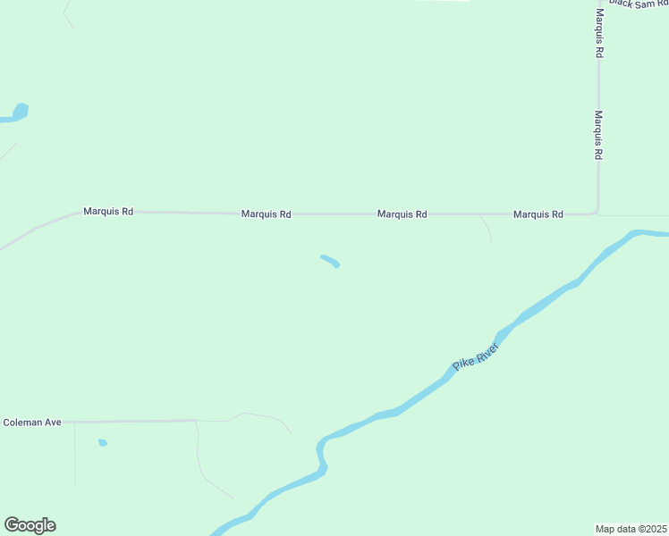 map of restaurants, bars, coffee shops, grocery stores, and more near 7487 Marquis Road in Amberg