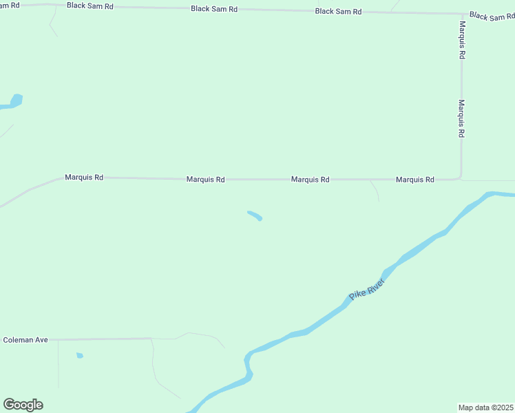map of restaurants, bars, coffee shops, grocery stores, and more near 7487 Marquis Road in Amberg