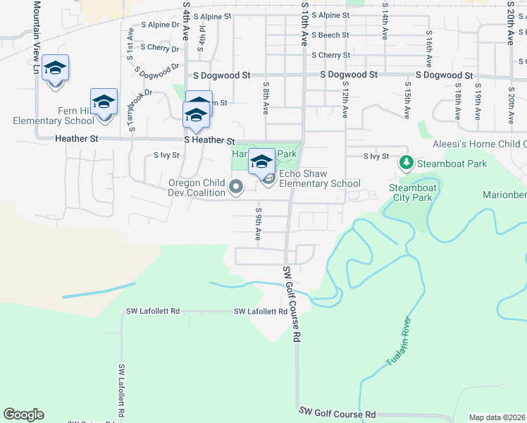 map of restaurants, bars, coffee shops, grocery stores, and more near 965 South Linden Street in Cornelius