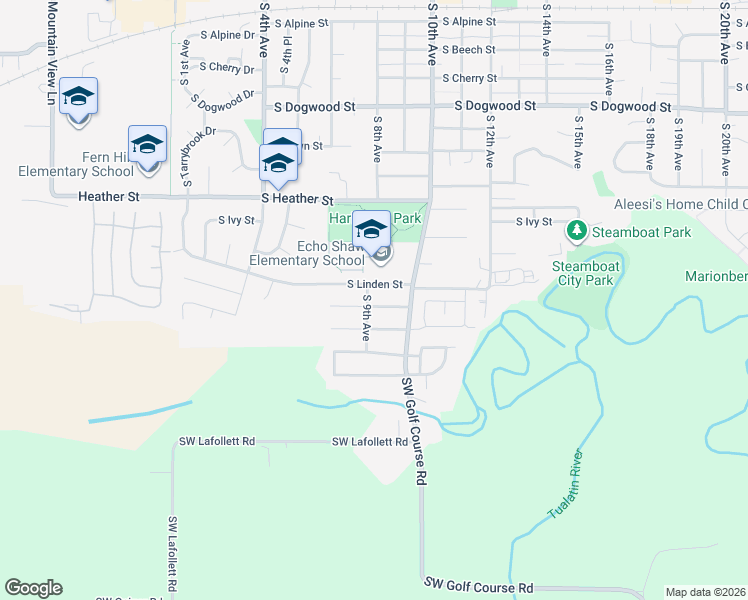 map of restaurants, bars, coffee shops, grocery stores, and more near 904 South Magnolia Street in Cornelius