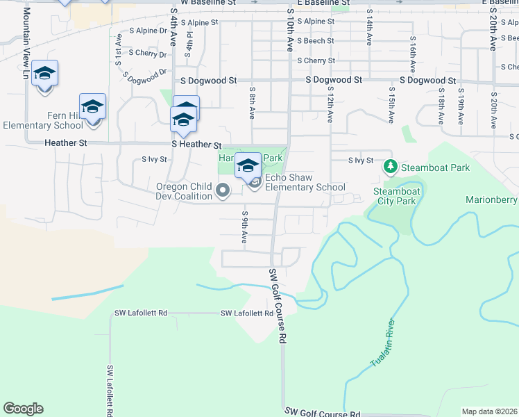 map of restaurants, bars, coffee shops, grocery stores, and more near 965 South Linden Street in Cornelius
