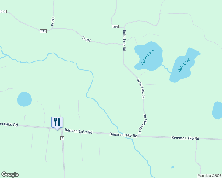 map of restaurants, bars, coffee shops, grocery stores, and more near W10509 Canyon Bluff Trail in Amberg