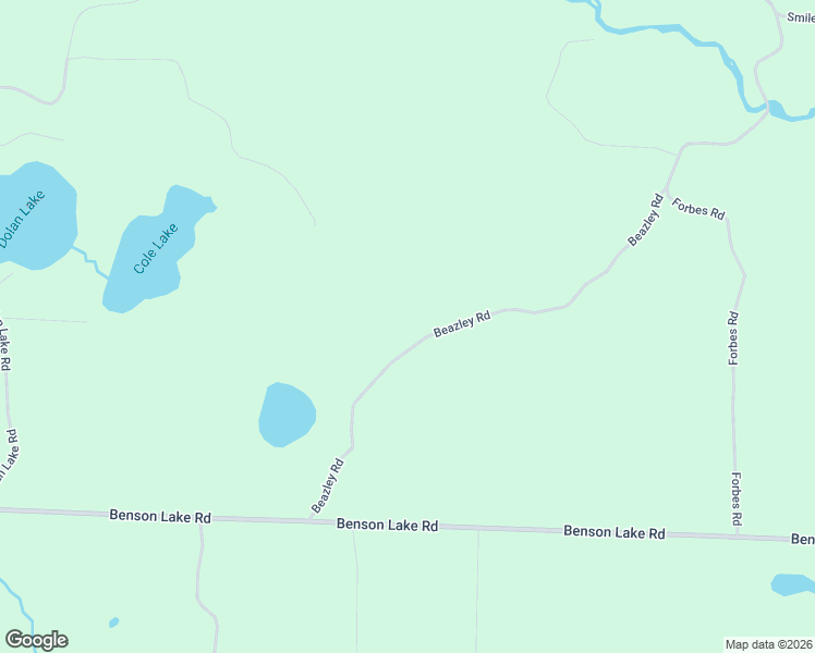 map of restaurants, bars, coffee shops, grocery stores, and more near N15211 Beazley Road in Amberg