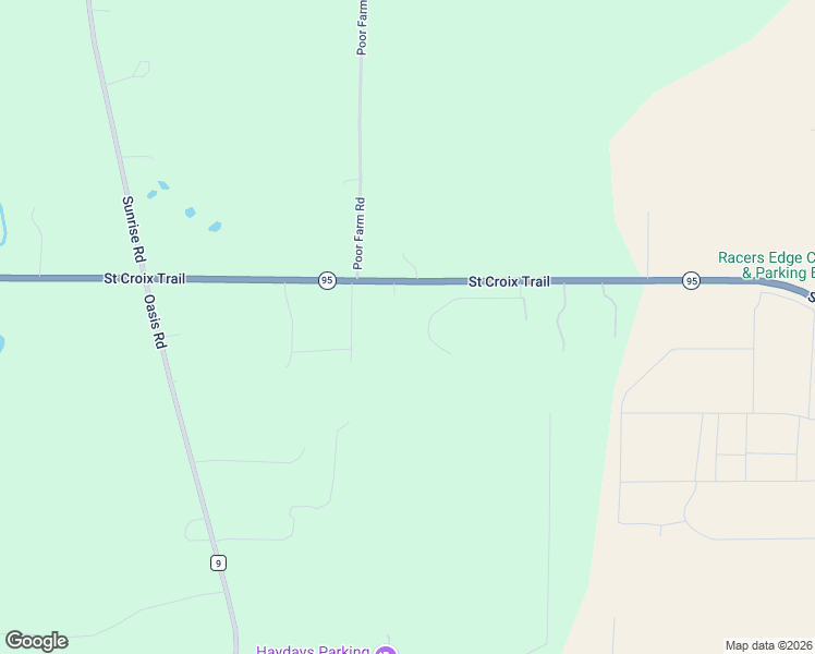 map of restaurants, bars, coffee shops, grocery stores, and more near 13355 Saint Croix Trail in North Branch