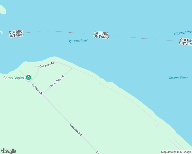 map of restaurants, bars, coffee shops, grocery stores, and more near 4970 Opeongo Road in Ottawa