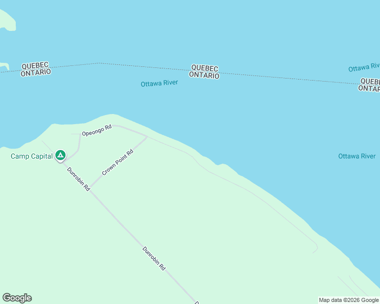 map of restaurants, bars, coffee shops, grocery stores, and more near 4970 Opeongo Road in Ottawa