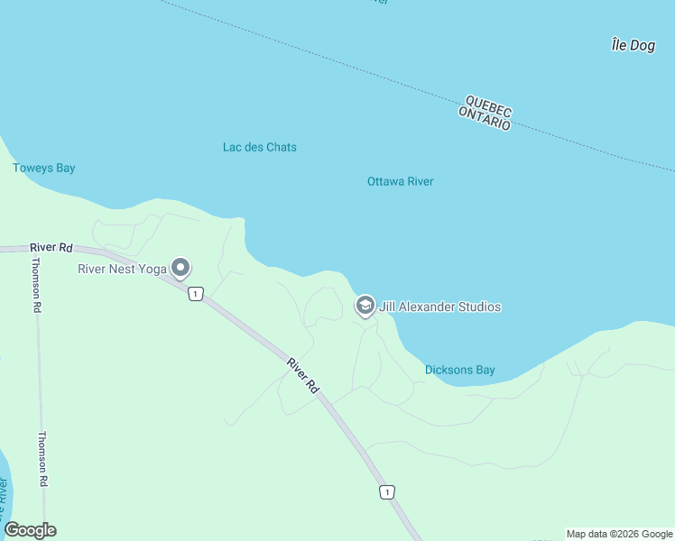 map of restaurants, bars, coffee shops, grocery stores, and more near 77 A Christopher Lane in Renfrew