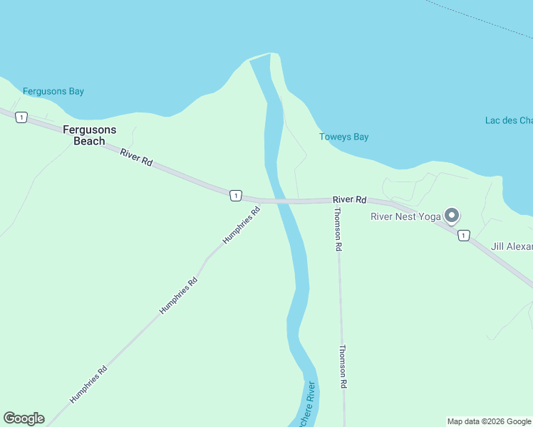 map of restaurants, bars, coffee shops, grocery stores, and more near 11 Humphries Road in Renfrew