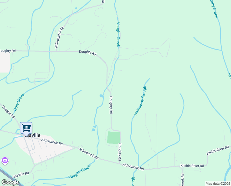 map of restaurants, bars, coffee shops, grocery stores, and more near 7920 Doughty Road in Tillamook
