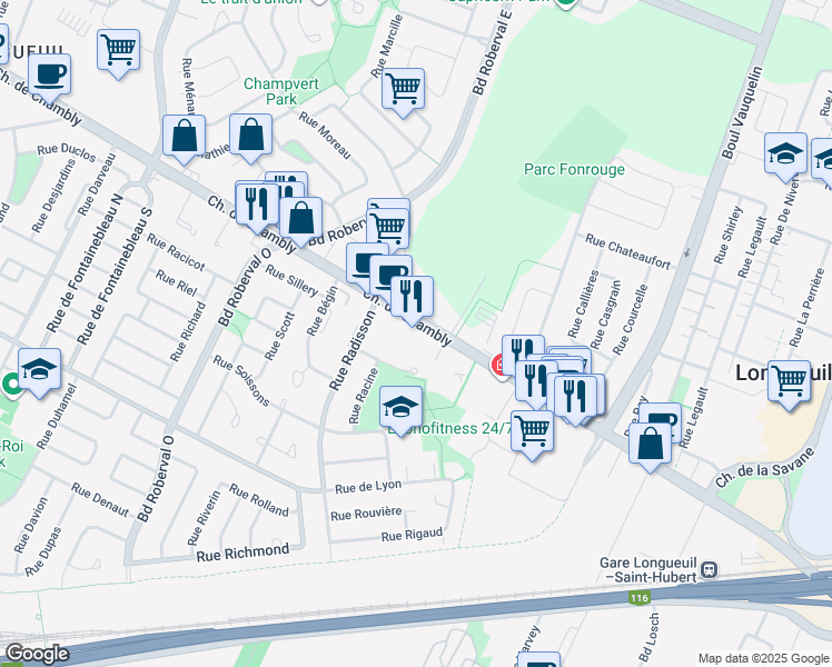 3410 Chemin de Chambly, Longueuil QC Walk Score