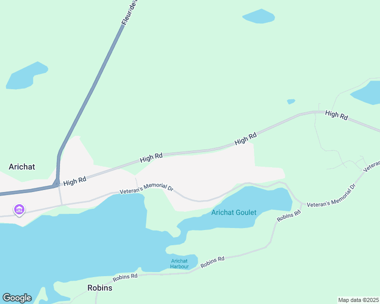 map of restaurants, bars, coffee shops, grocery stores, and more near High Road in Arichat