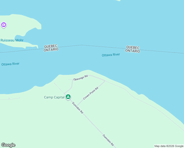 map of restaurants, bars, coffee shops, grocery stores, and more near 5050 Opeongo Road in Ottawa
