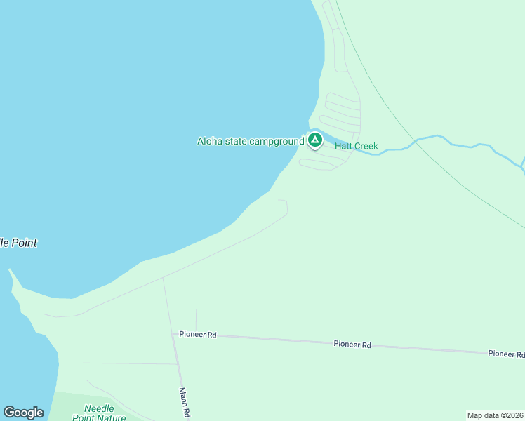 map of restaurants, bars, coffee shops, grocery stores, and more near 1181 Needle Pointe Drive in Cheboygan