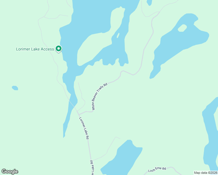 map of restaurants, bars, coffee shops, grocery stores, and more near White Beaver Trails Road in Parry Sound