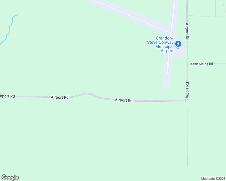 map of restaurants, bars, coffee shops, grocery stores, and more near 5922 Airport Road in Crandon