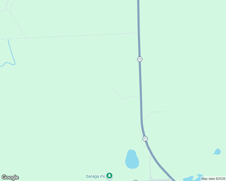 map of restaurants, bars, coffee shops, grocery stores, and more near Grouse Road in Rhinelander