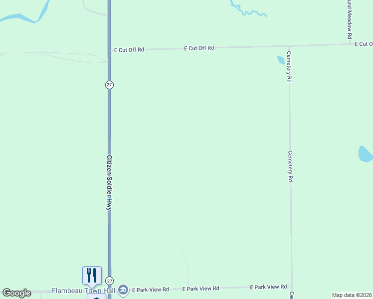 map of restaurants, bars, coffee shops, grocery stores, and more near N6330 Wisconsin 27 in Ladysmith