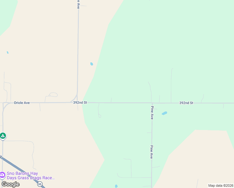 map of restaurants, bars, coffee shops, grocery stores, and more near 15020 392nd Street in North Branch