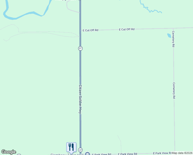 map of restaurants, bars, coffee shops, grocery stores, and more near N6330 Wisconsin 27 in Ladysmith