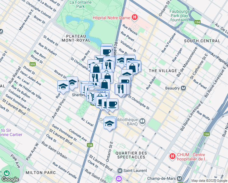 2073 Rue SaintHubert, Montréal QC Walk Score