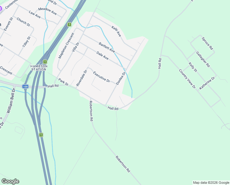 map of restaurants, bars, coffee shops, grocery stores, and more near 38 Donlea Drive in Hampton