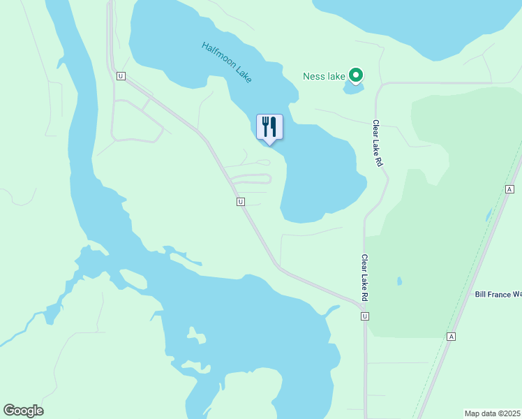 map of restaurants, bars, coffee shops, grocery stores, and more near N11139 Stone Road in Tomahawk